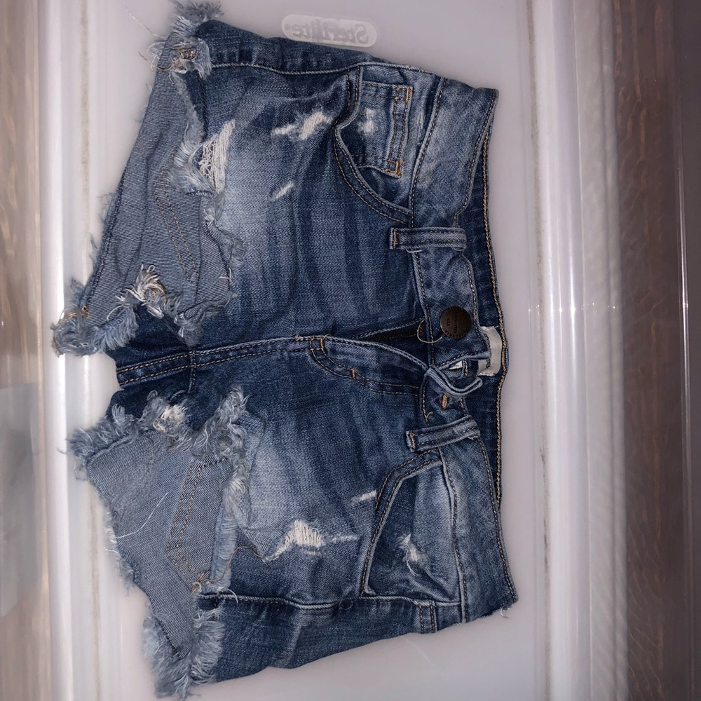Ripped shorts